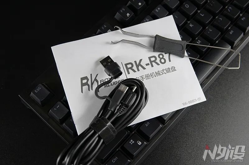 RK的入门级产品RKR87机械键盘上手体验：RKR87刷新入门标杆-奇点